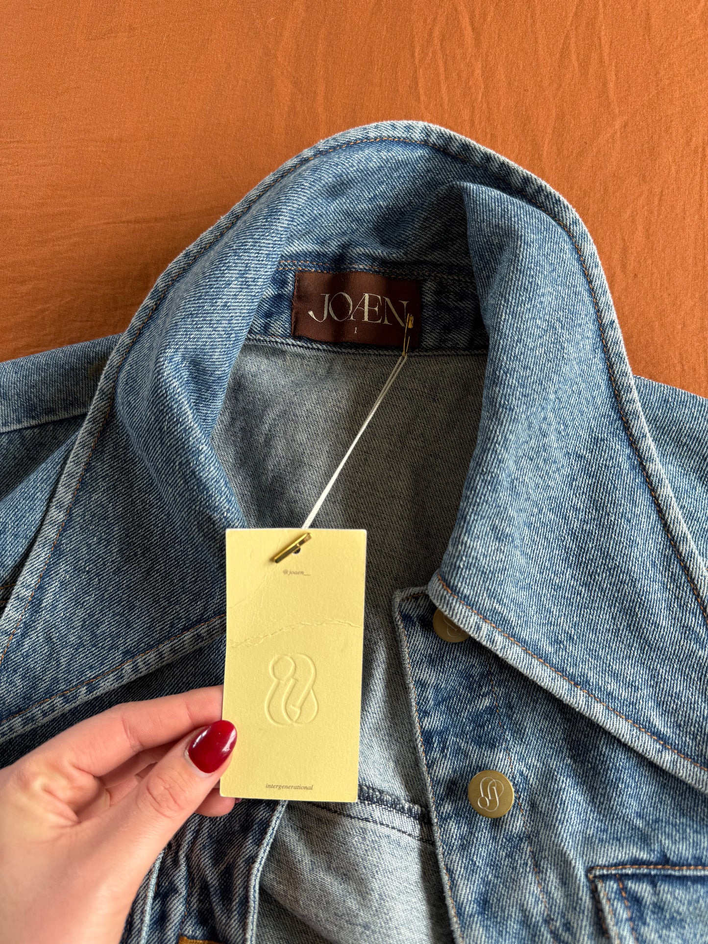 JOÆN Denim Jacket - Size 1