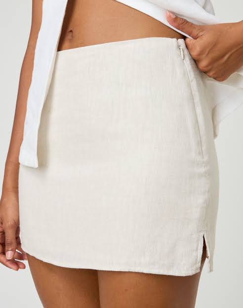 Glassons linen skirt - Size 12
