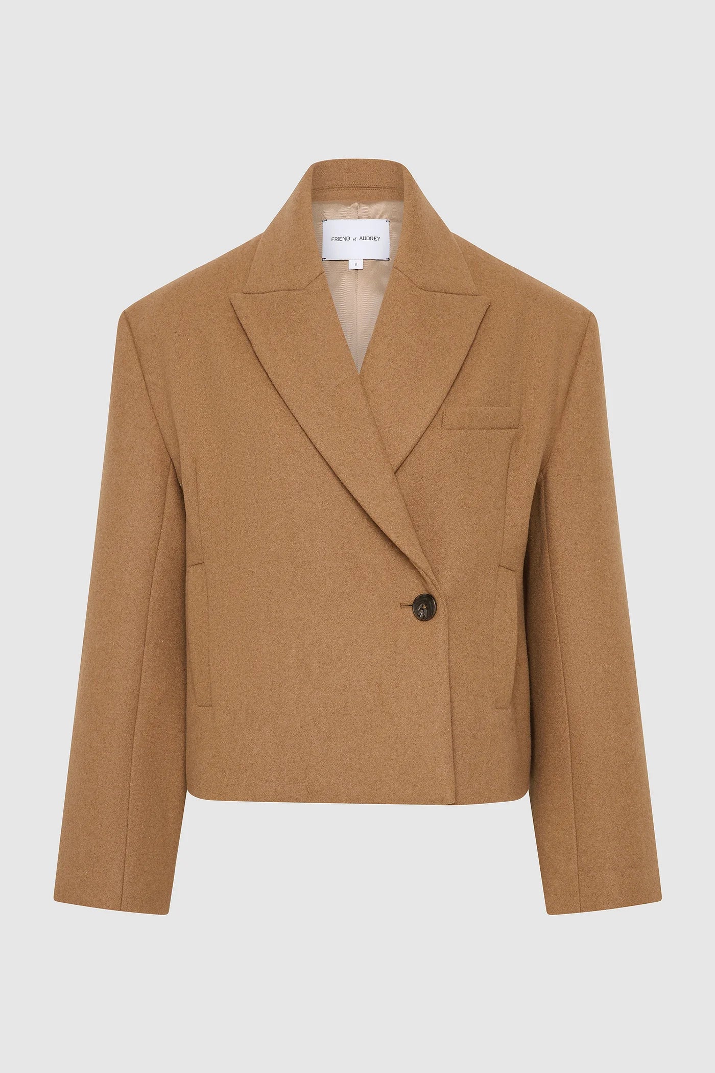 Friend of Audrey Cropped Coat - Size Small
