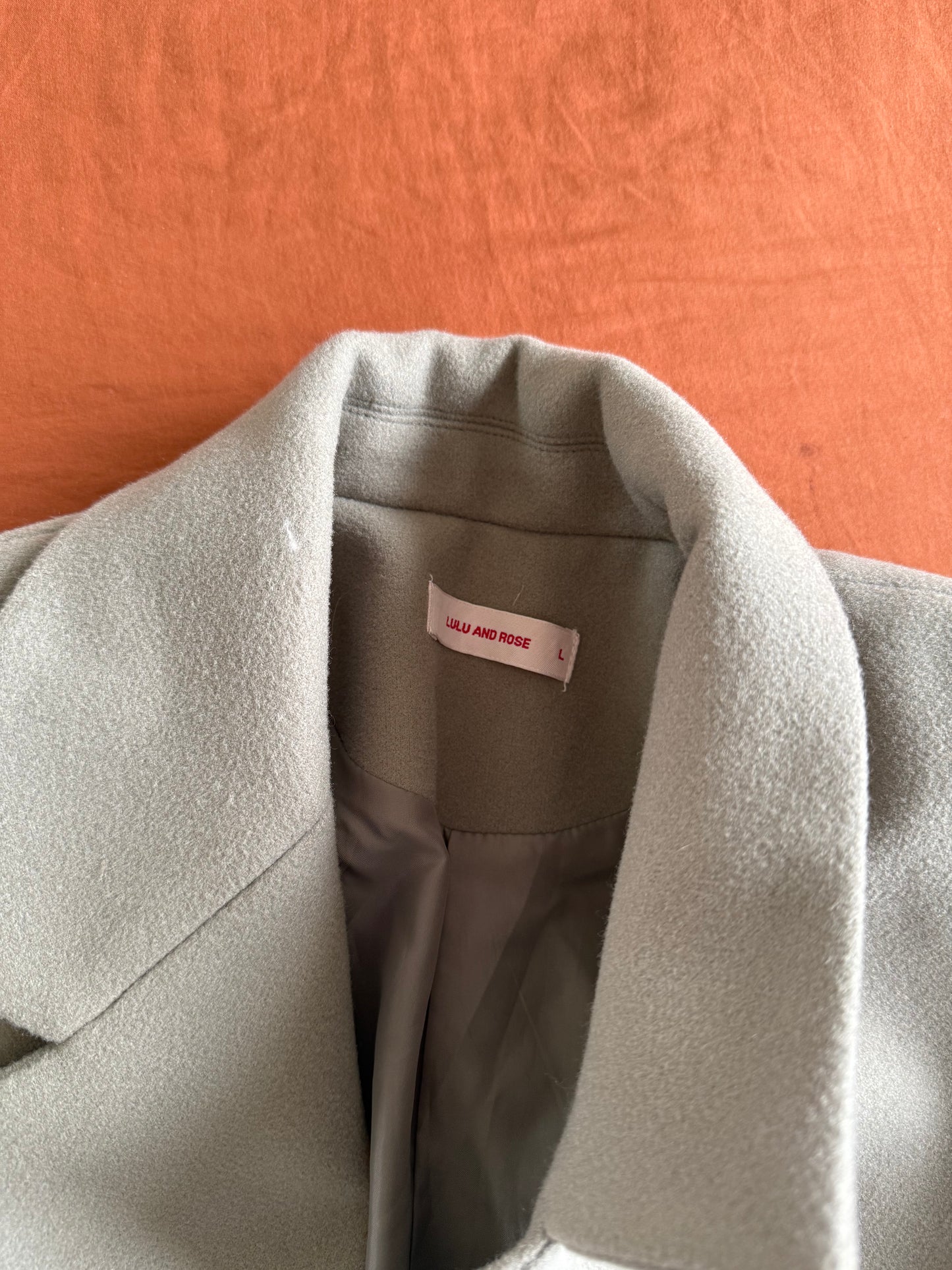 Lulu and Rose Trenchcoat - Size Large