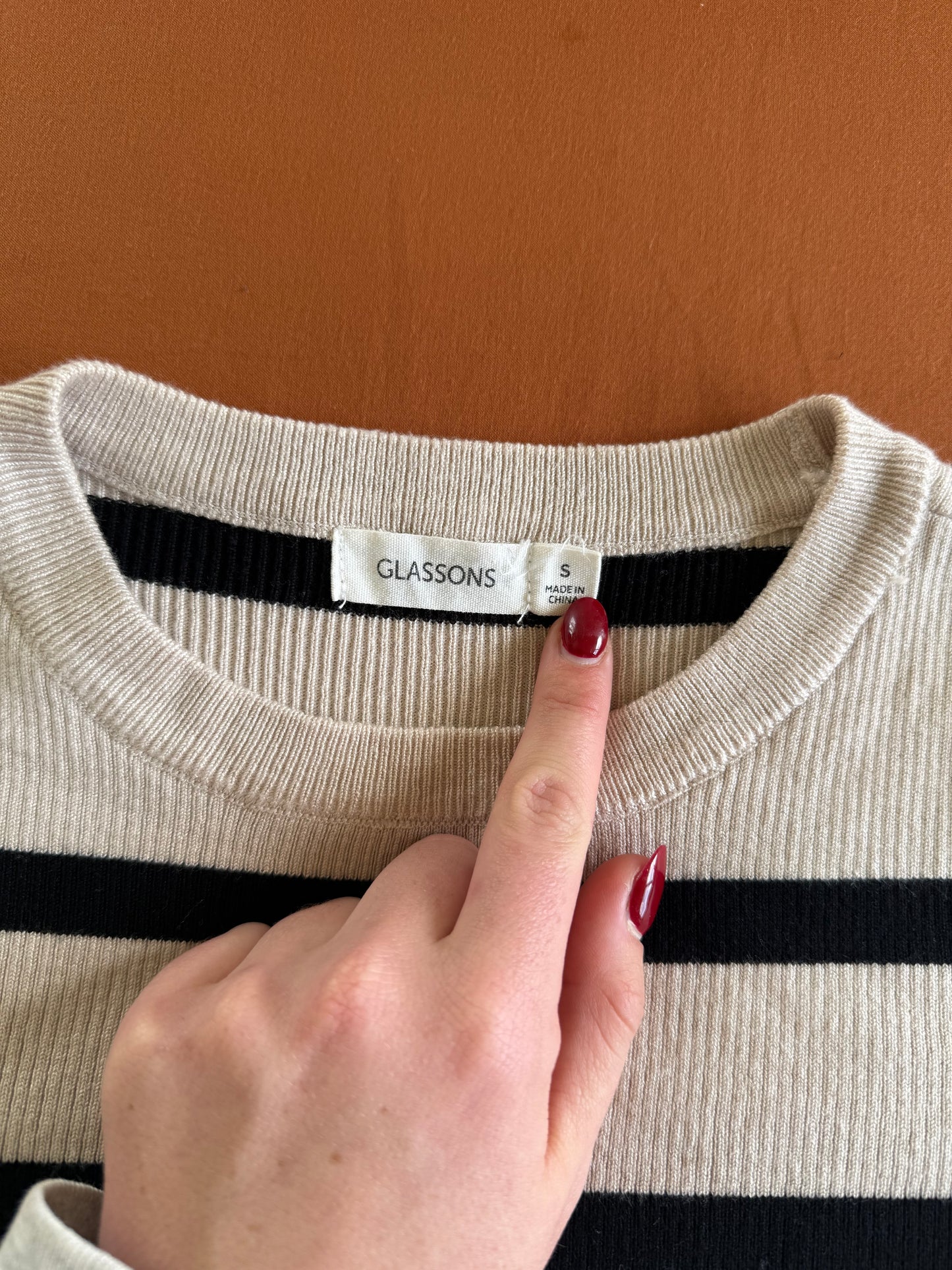 Glassons top - Size small