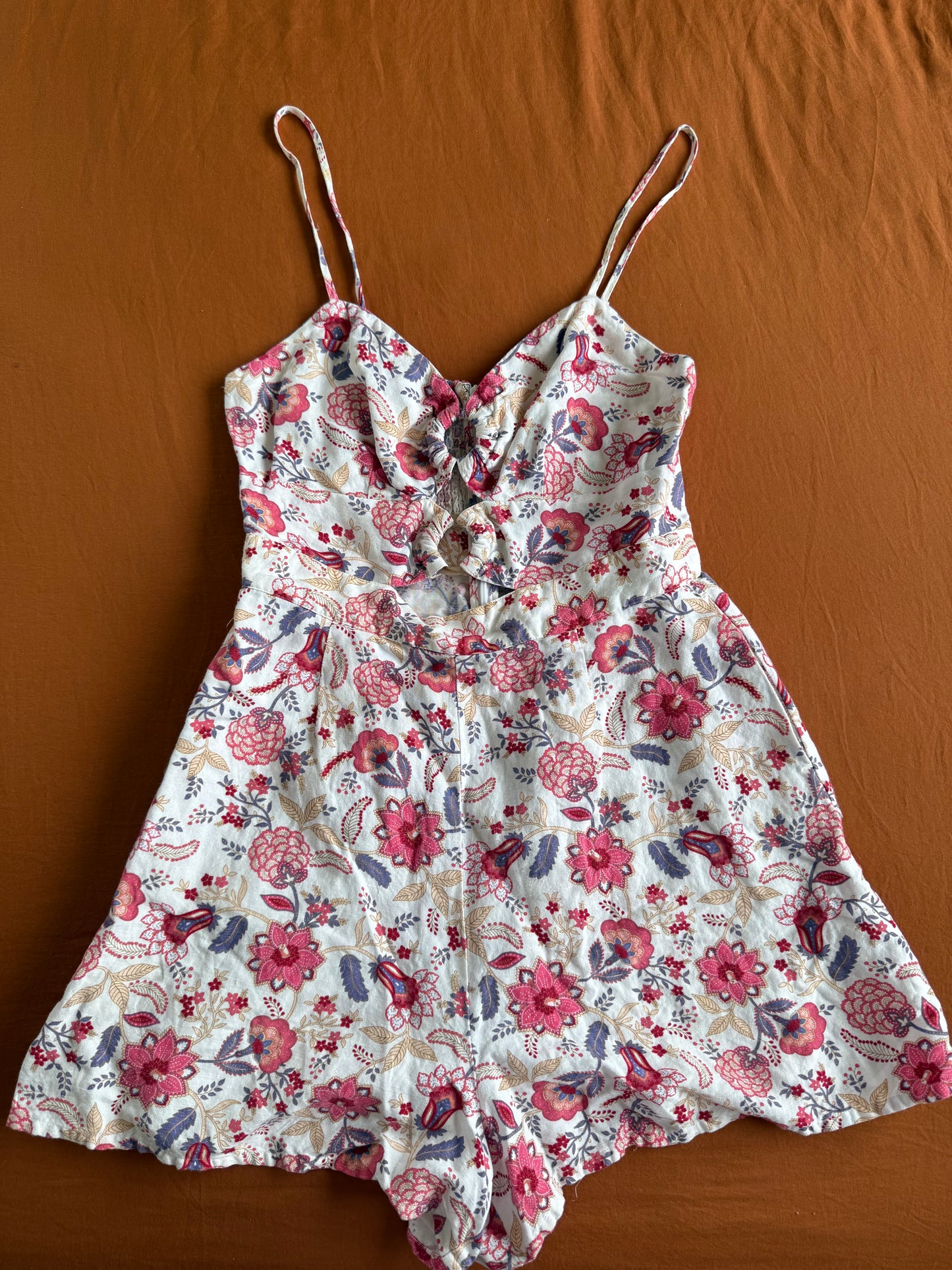Tiger lily romper - Size 10