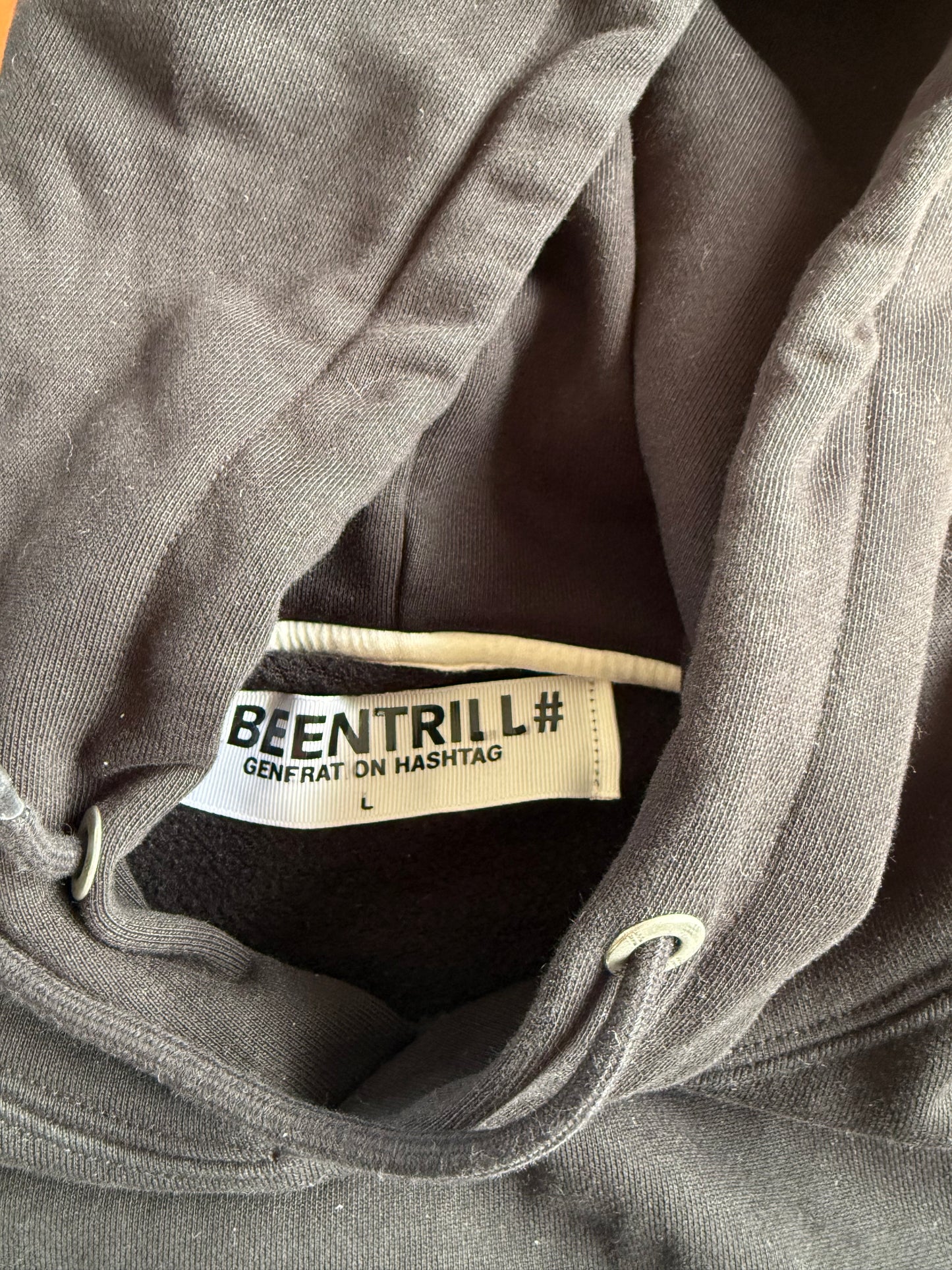 Beentrill hoodie -Size Large