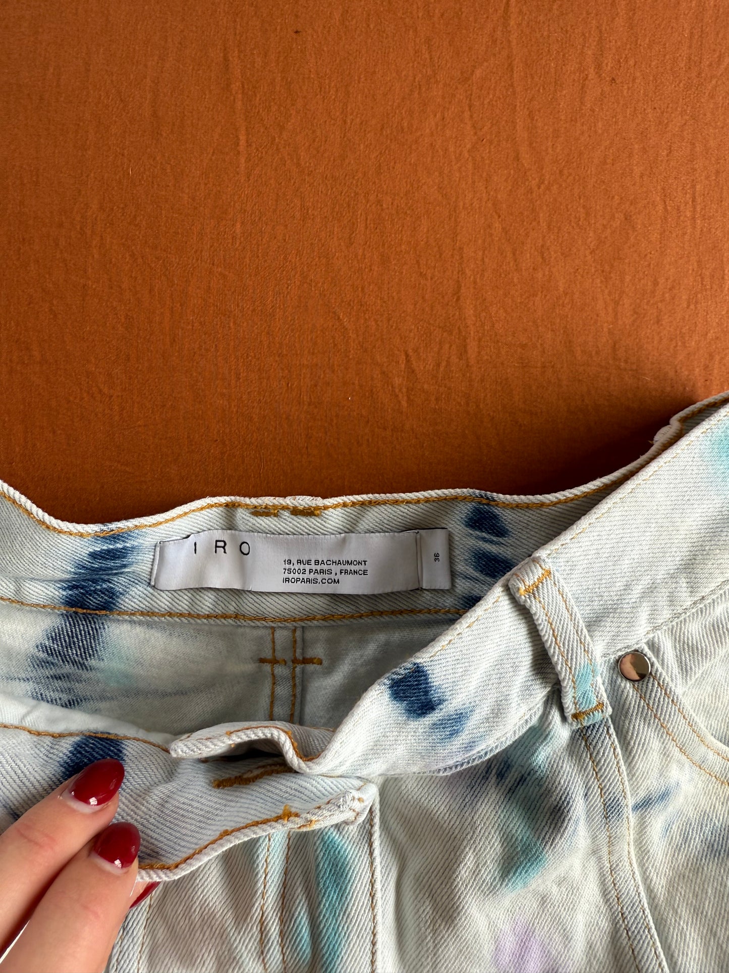 IRO Denim Shorts - Size 8