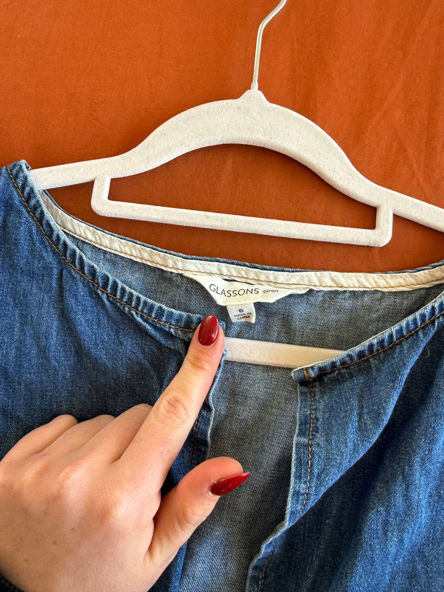 Glassons top - Size 8