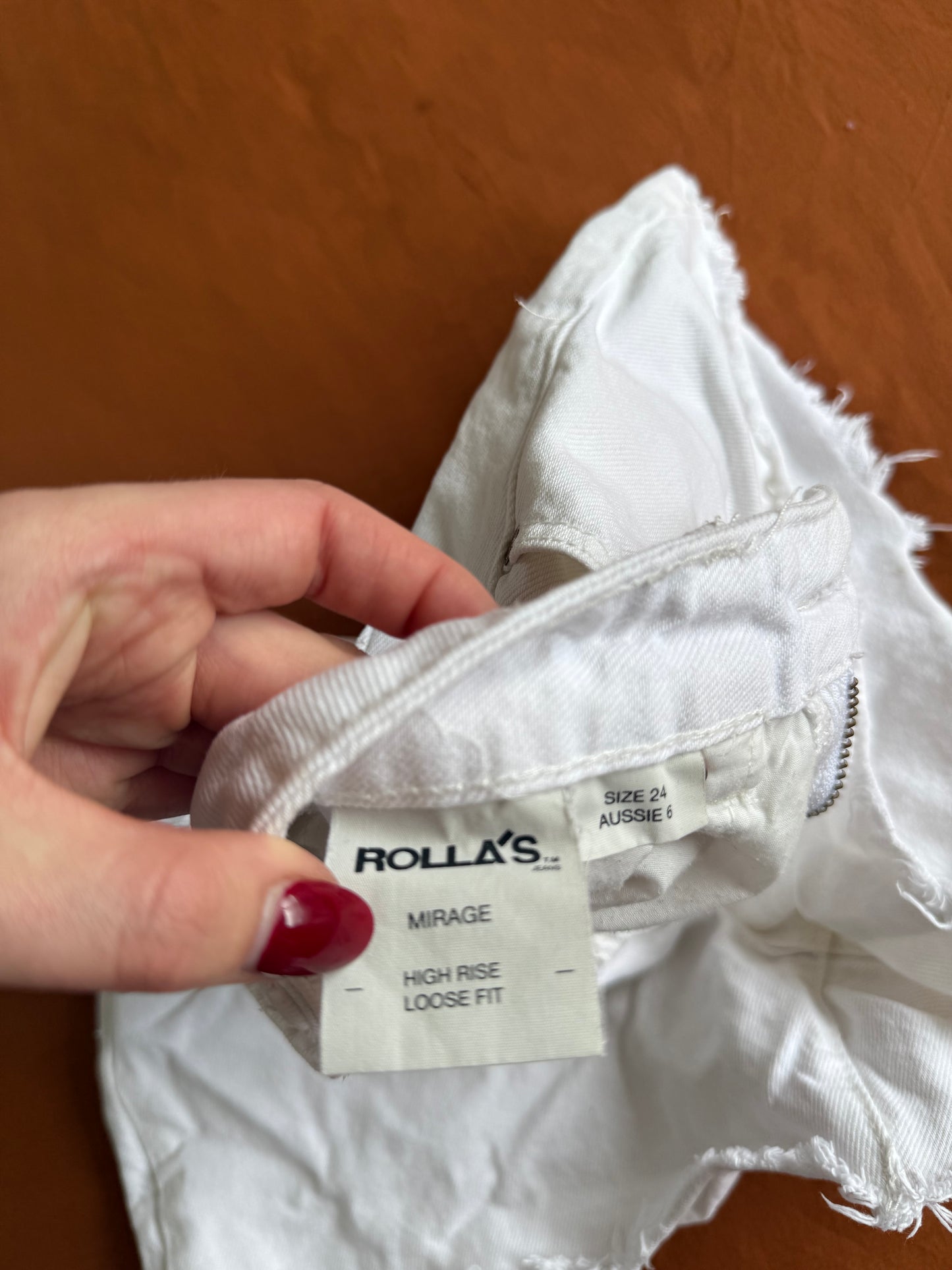 Rollas Denim Shorts - Size 8