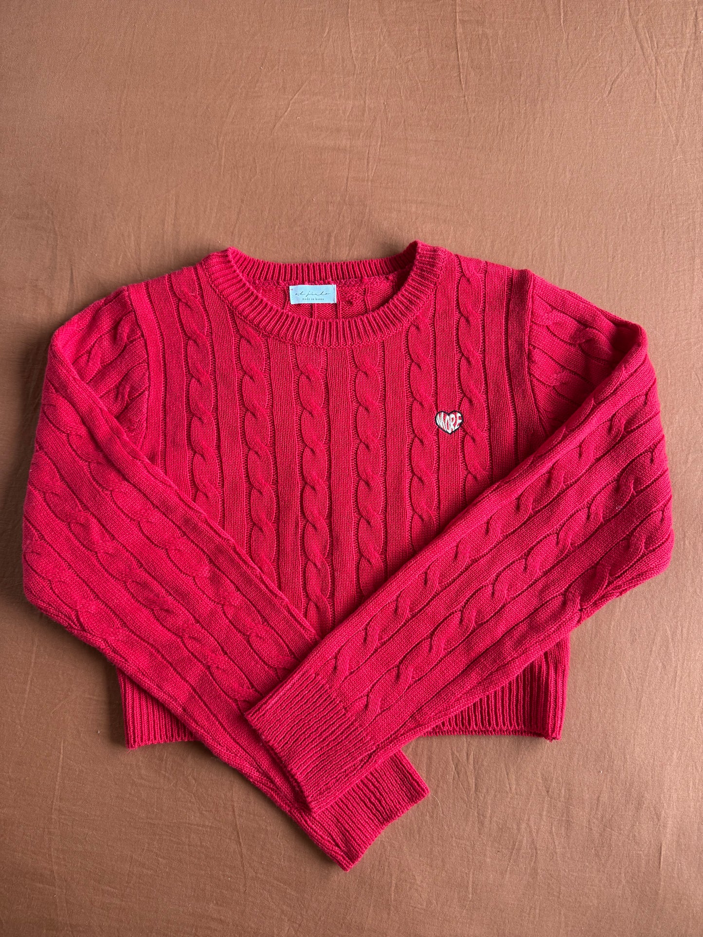 Red Sweater - Size XS