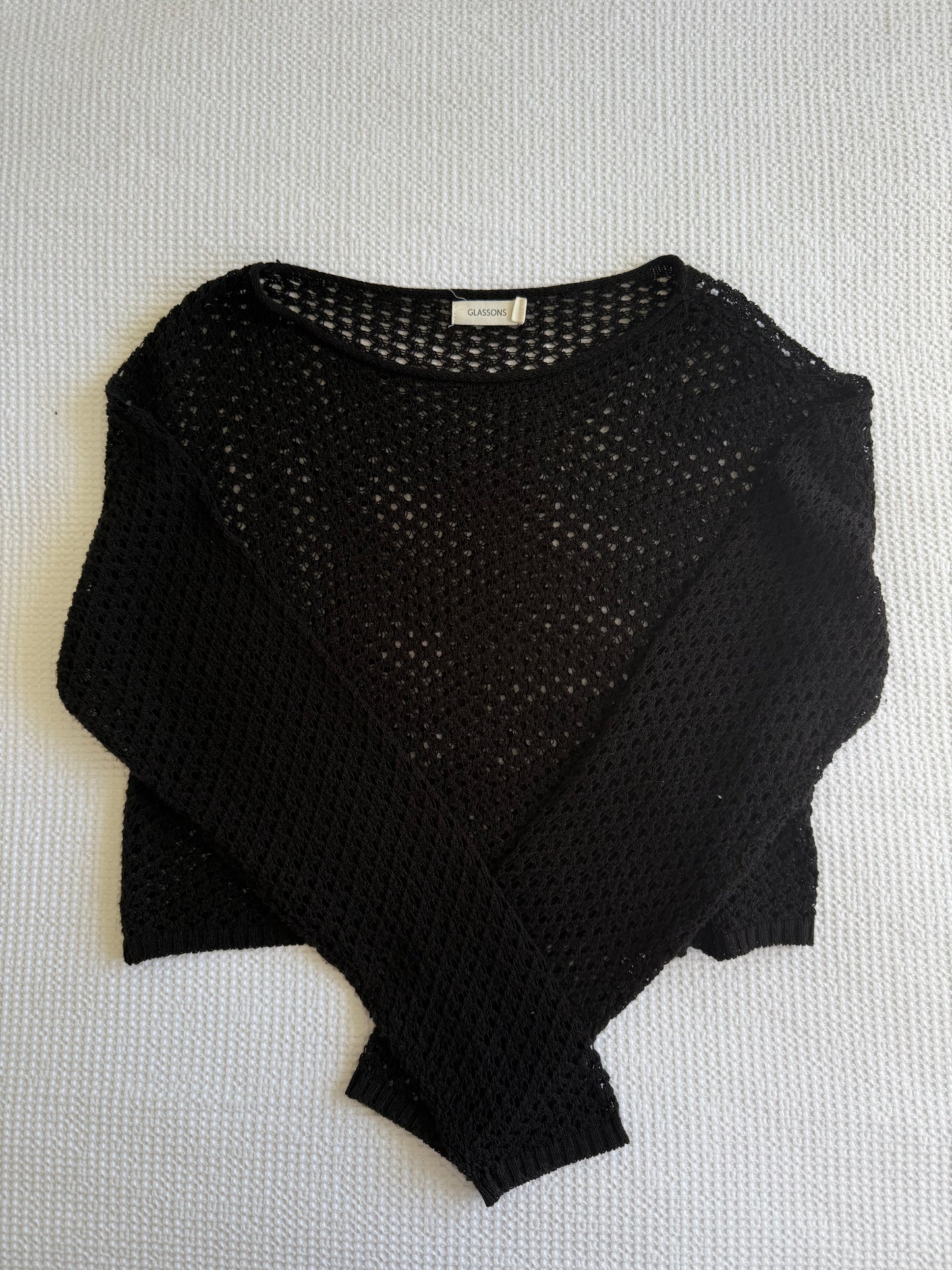 Black Knit Top