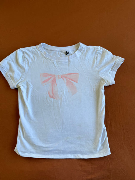 Bow Baby Tee - Size M