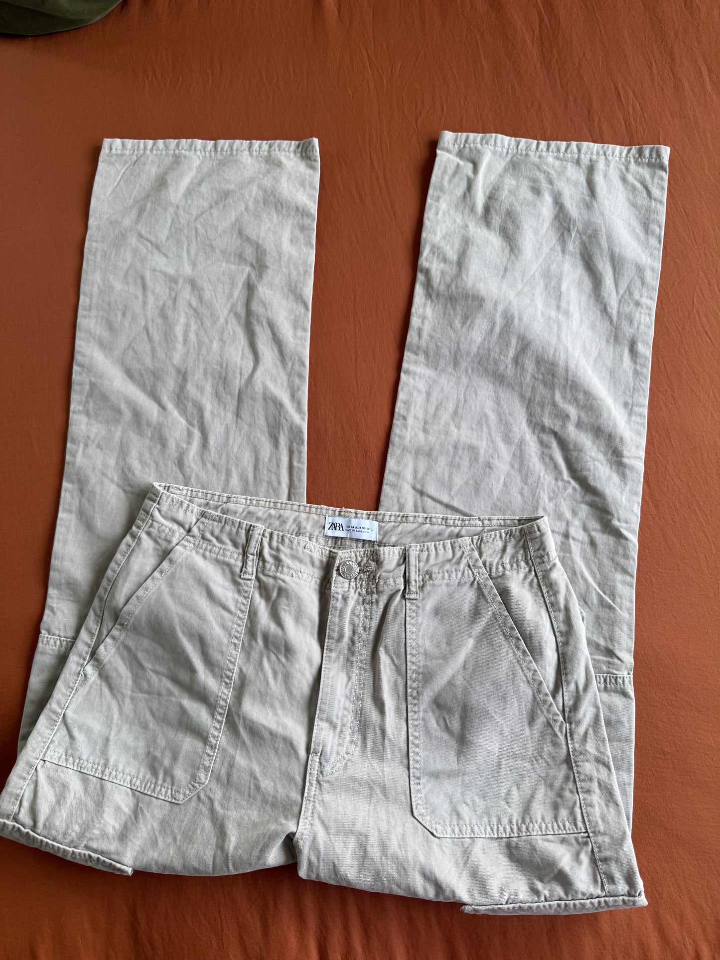 Zara Cargo Pants - Size 10