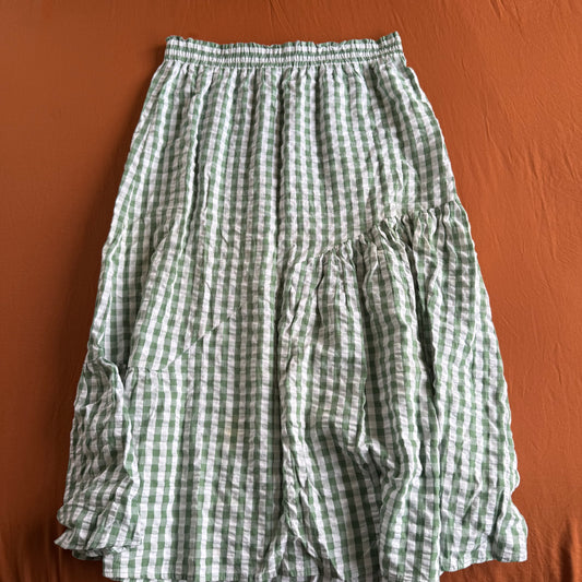 Green Maxi Skirt - Size 14