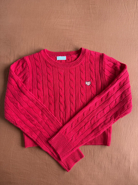 Red Sweater - Size XS