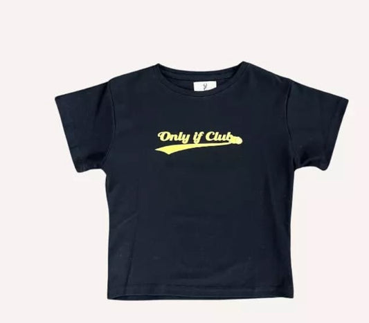 If Only Club Tee - Size Small